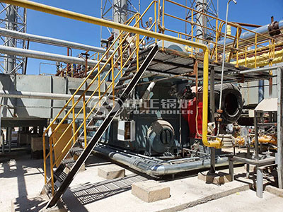 ZOZEN SZS series gas-fired steam boiler is operating in Uzbekistan