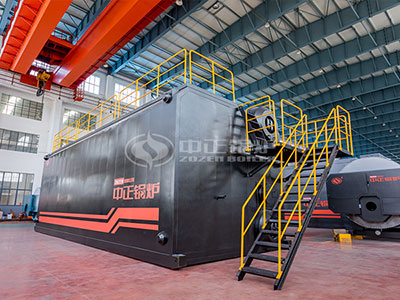 Finished product of ZOZEN SZS gas-fired steam boiler