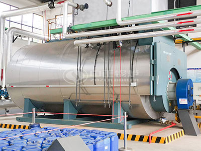 ZOZEN steam boiler operating in Lantian Gaoke