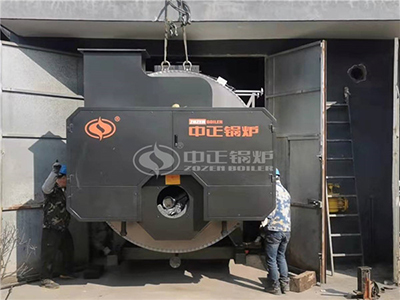 ZOZEN gas-fired steam boiler arrived in Kentier successfully