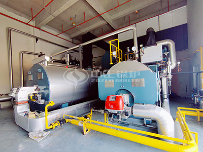 The pic shows the main part of ZOZEN boiler system