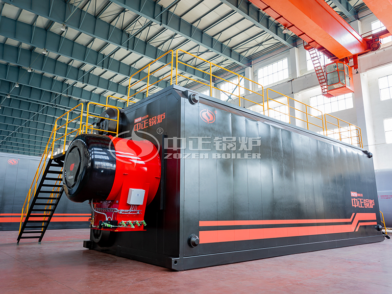 SZS Gas Fired Double Drum Steam Boiler