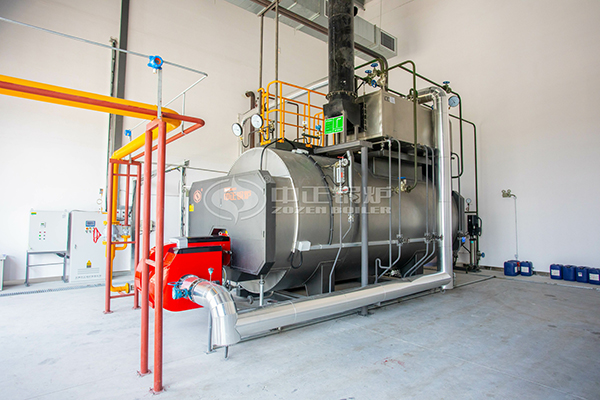 6 ton oil gas fire tube steam boiler