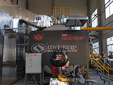 15 ton oil gas boiler in textile industry