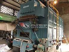 coal fired boiler used in textile industry