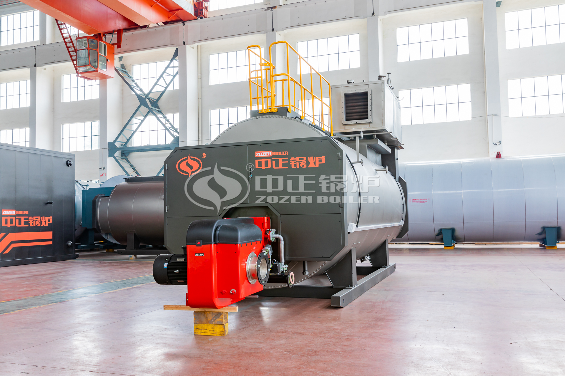 WNS Gas(oil) fired steam boiler
