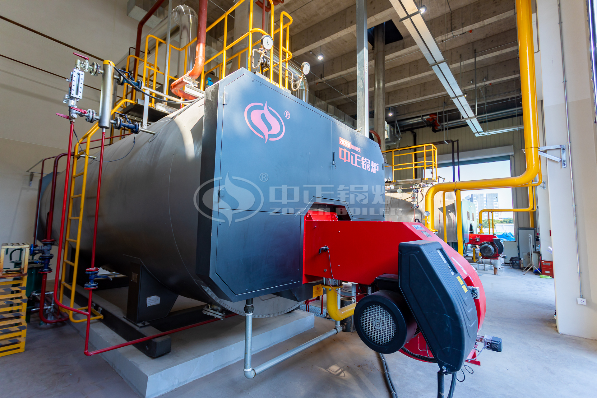 Diesel Fired Horizontal Steam Boiler for Heat Supplying