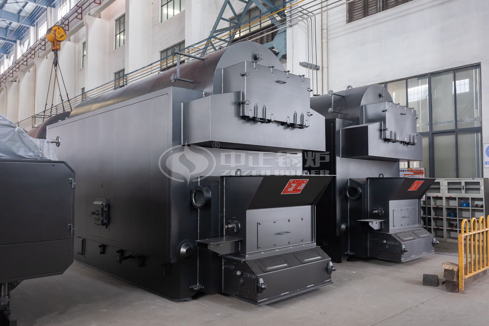 2T Travelling Grate Coal Fired Packaged Steam Boiler