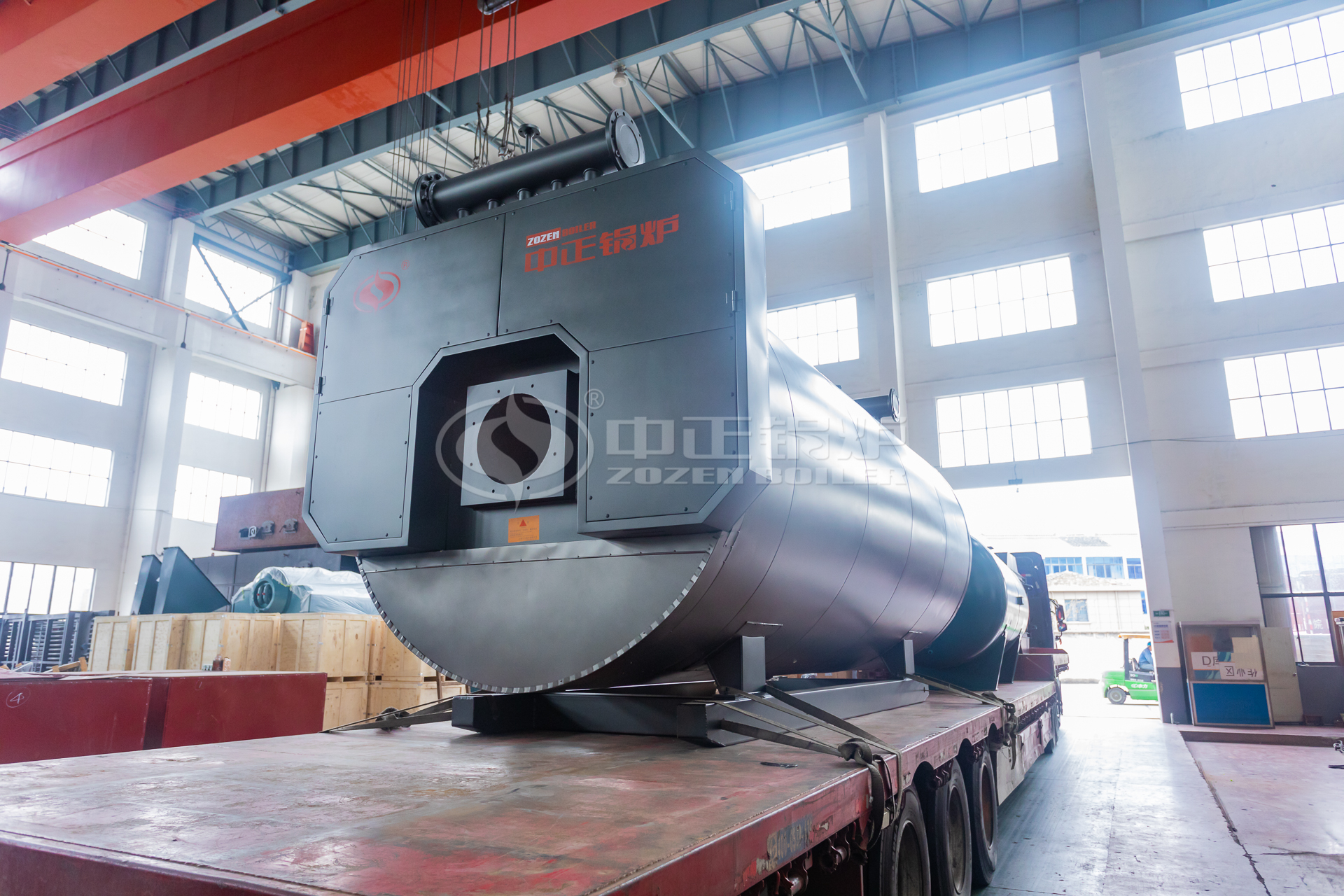 7000KW Natural Gas Fired Hot Oil Boiler