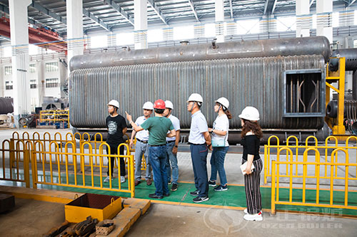 Samsung Electronics is Invited to Visit ZOZEN Boiler