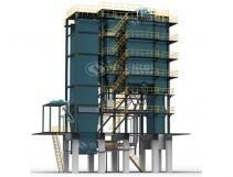 46MW CFB Coal Fired Hot Water Boiler