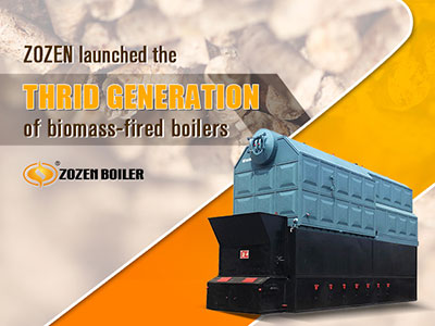 DZL series tri-drum biomass-fired boiler
